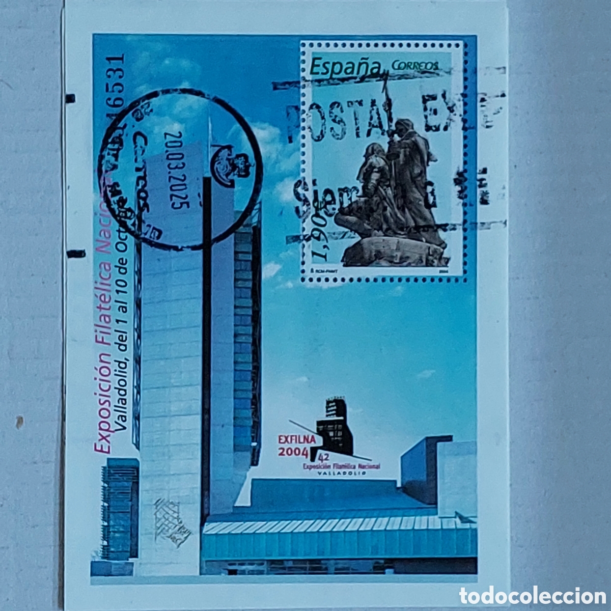Sellos: 2004 Espa&ntilde;a Exposici&oacute;n Filat&eacute;lica Valladolid