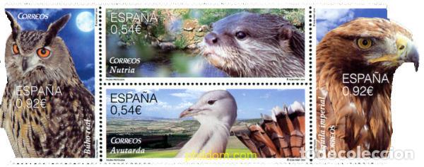 Sellos: 323843 MNH ESPA&Ntilde;A 2014 FAUNA PROTEGIDA