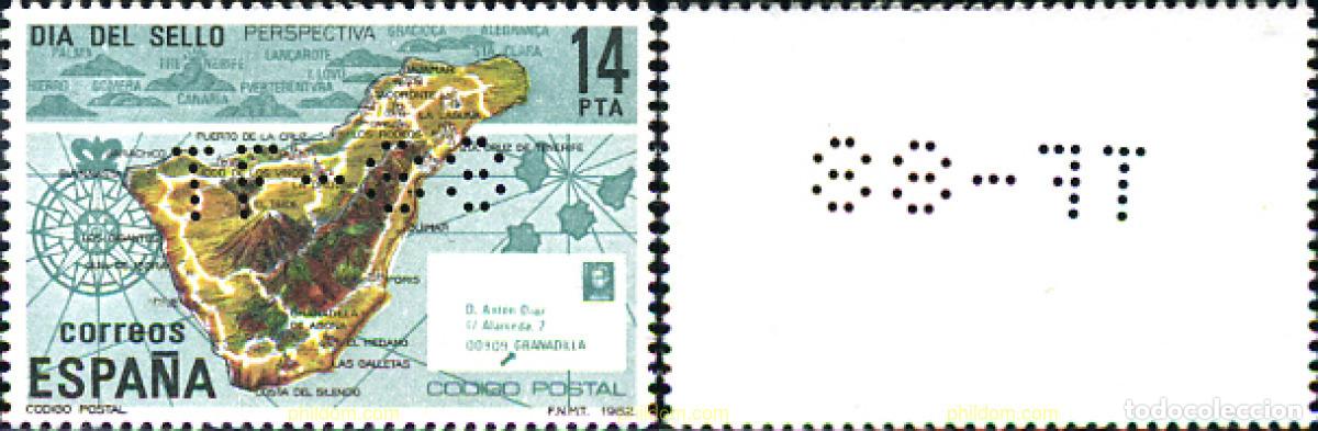 Sellos: 272355 MNH ESPA&Ntilde;A 1982 DIA DEL SELLO