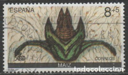 Sellos: EDIFIL 3029, V CENTENARIO DEL DESCUBRIMIENTO AMERICA, EL MAIZ, USADO
