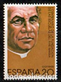 Sellos: EDIFIL 3028, ANDRES MANJON, CENTENARIO DE LA FUNDACION DE LAS ESCUELAS DEL AVE MARIA, NUEVO ***