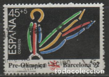 Sellos: EDIFIL 3027, GIMNASIA, OLIMPIADAS DE BARCELONA 92, USADO