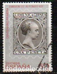 Sellos: EDIFIL 3024, CENTENARIO DE LA PRIMERA EMISION DE ALFONSO XIII, USADO
