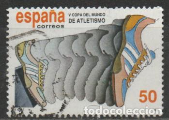 Sellos: EDIFIL 3023, V COPA DEL MUNDO DE ATLETISMO, USADO