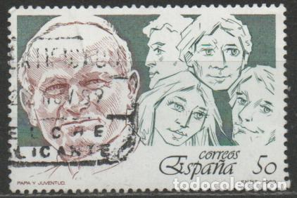 Sellos: EDIFIL 3022, El Papa Juan Pablo II y la juventud, usado