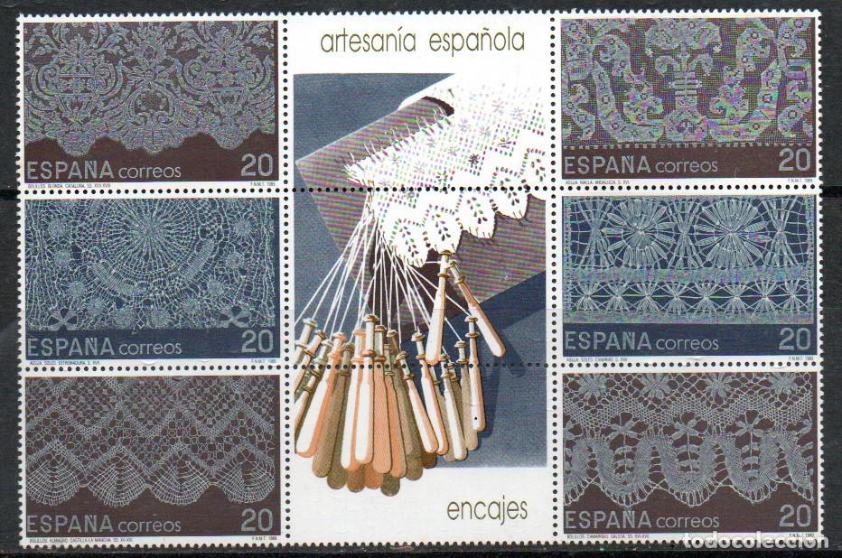 Sellos: EDIFIL 3016/24, Artesan&iacute;a espa&ntilde;ola, nuevo*** en bloque
