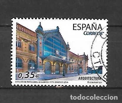 Sellos: Estaci&oacute;n FF.CC. de Almer&iacute;a, Espa&ntilde;a, sello emit. 27-1-2011