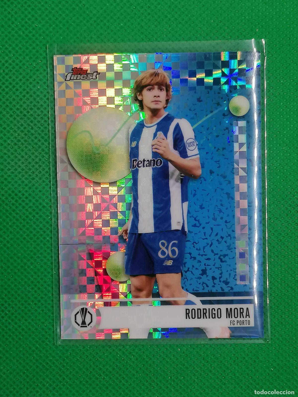 Sellos: 169 RODRIGO MORA PORTO PARALELA AJEDREZ ⚽ TOPPS FINEST PREMIER LEAGUE 25 26 2025 2026 ⚽