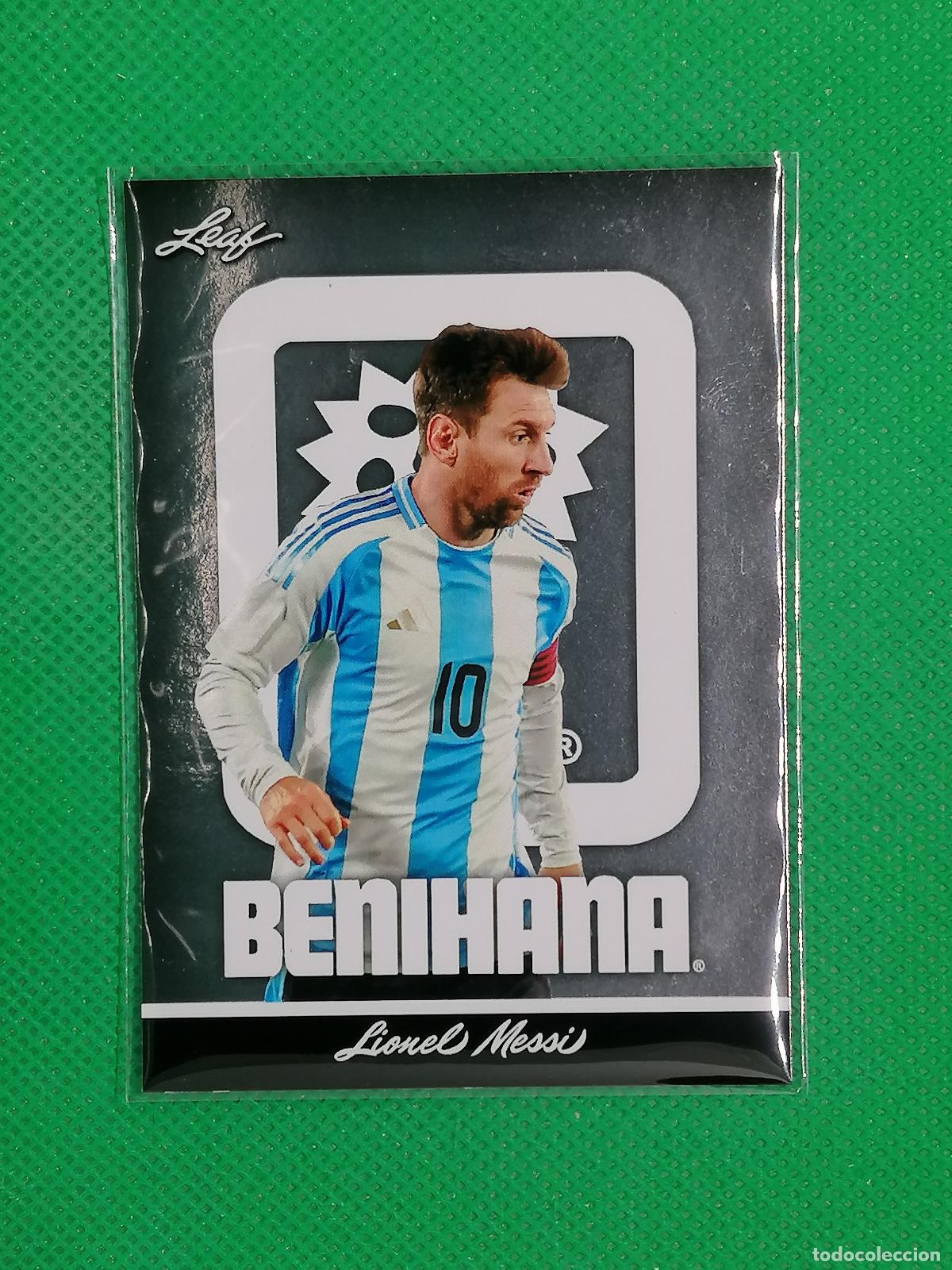 Sellos: 6 LIONEL MESSI ARGENTINA ⚽ LEAF TRADING CARDS BENIHANA SET 26 2026 ⚽
