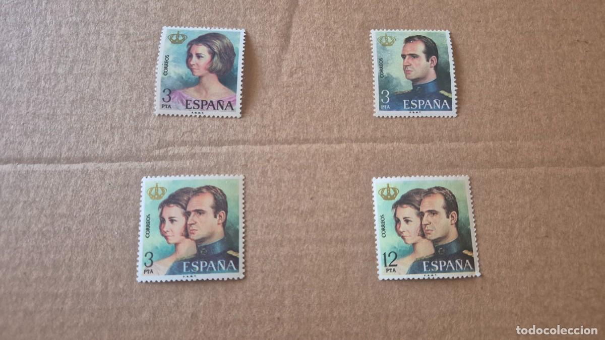 Sellos: LOTE SELLOS ESPA&Ntilde;A JUAN CARLOS I Y DO&Ntilde;A SOFIA REYES DE ESPA&Ntilde;A