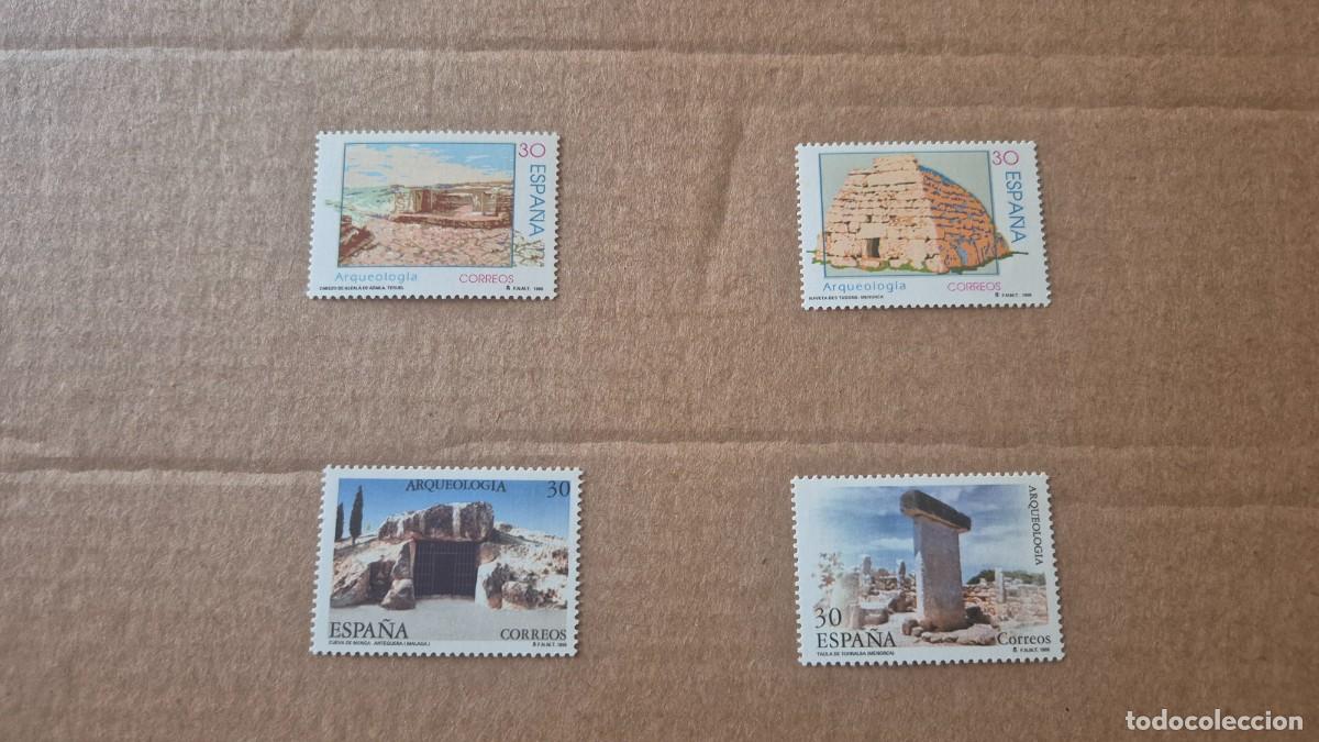Sellos: LOTE SELLOS ESPA&Ntilde;A A&Ntilde;O 1995 Y 1996 ARQUEOLOGIA