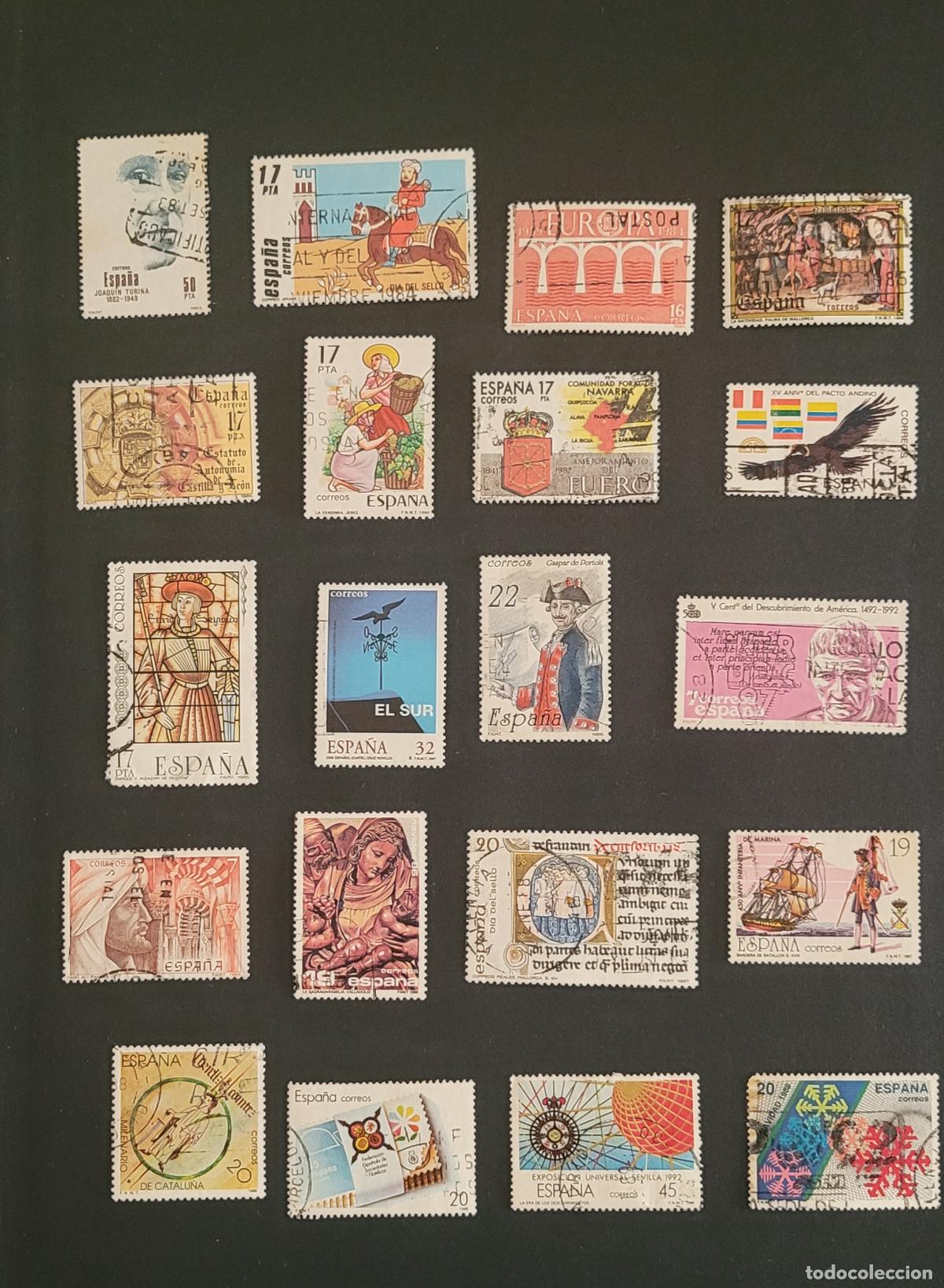 Sellos: 20 usados periodo 1983 a 1988