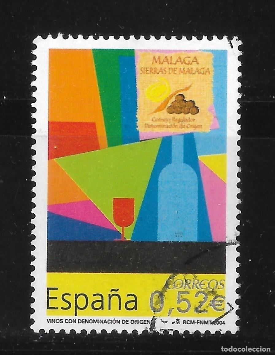Sellos: EPA&Ntilde;A 2004 VINOS DENOMINACION 0,52 EUROS EDIFIL 4114 USADO MATASELLADO