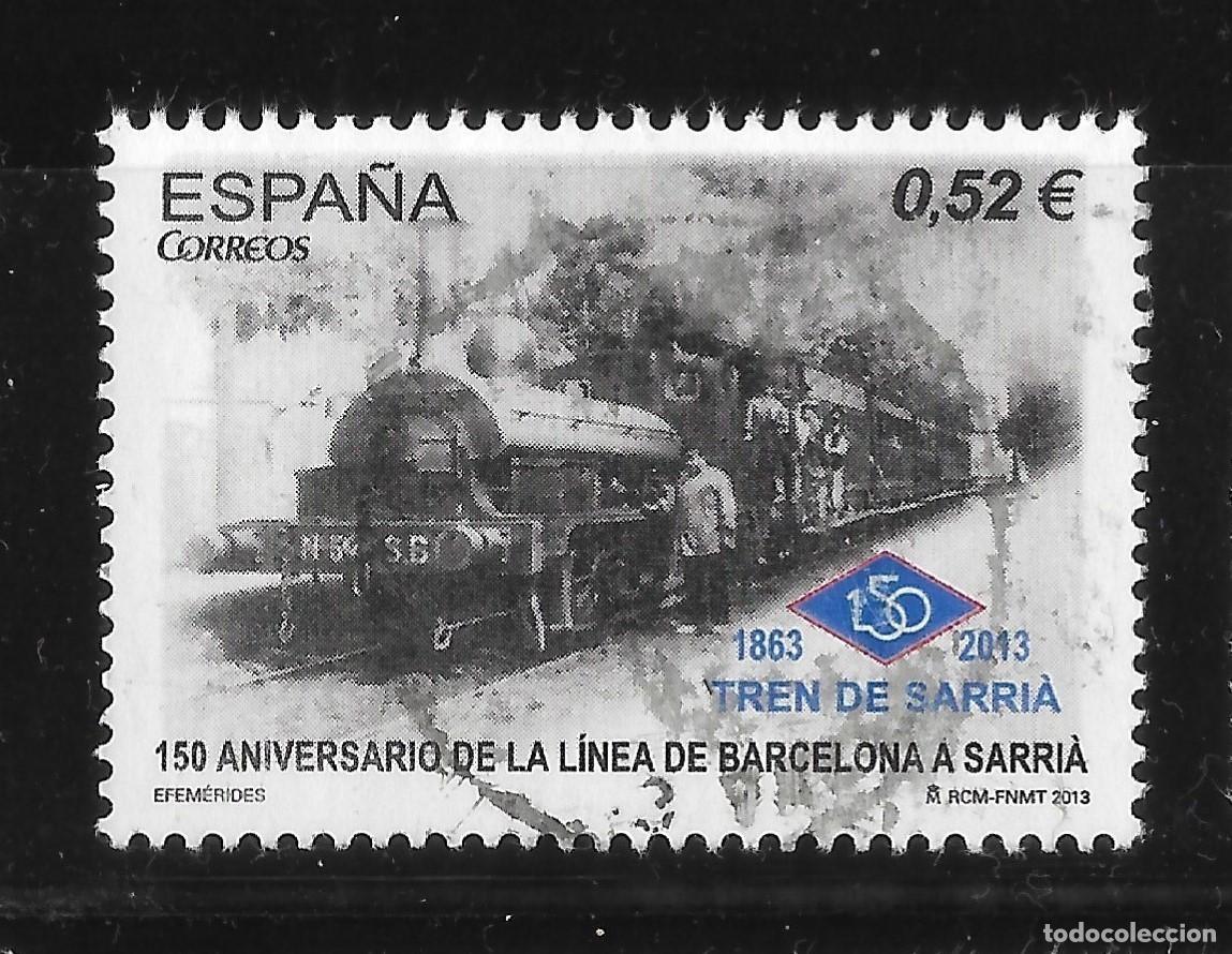 Sellos: ESPA&Ntilde;A 2013 EFEMERIDES EDIFIL 4800 USADO 0,52 EUROS (IMAGEN)