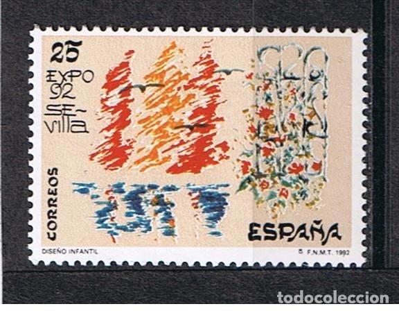 Sellos: 1992 EDIFIL 3153** NUEVO SIN CHARNELA. DISE&Ntilde;O INFANTIL (222-6)