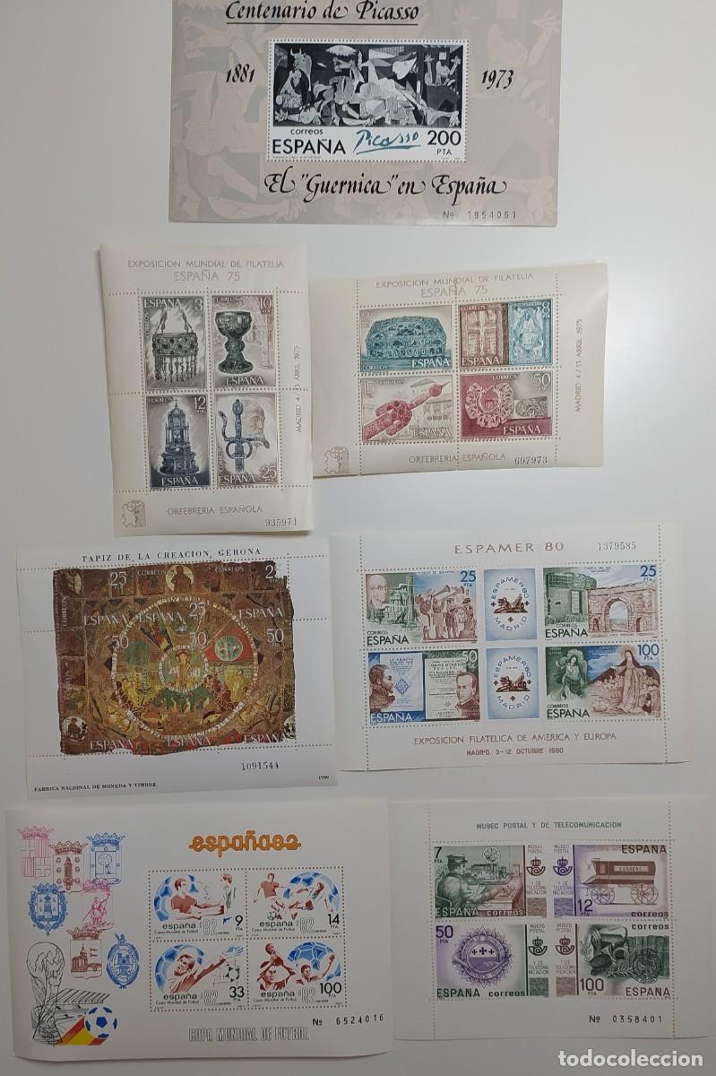 Sellos: Bloque sellos varias exposiciones