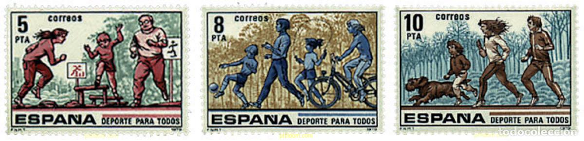 Sellos: 85023 MNH ESPA&Ntilde;A 1979 DEPORTE PARA TODOS
