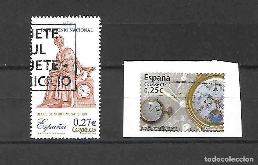 Sellos: 2 SELLOS DE RELOJES de Epa&ntilde;a,2004/2014