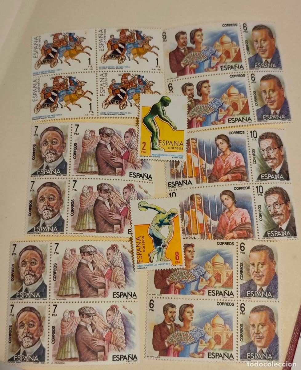Sellos: LOTE DE SELLOS DE ESPA&Ntilde;A NUEVOS - ZARZUELA 1984 - JUEGOS OLIMPICOS LOS ANGELES 1984 - LOS DE LA FOTO