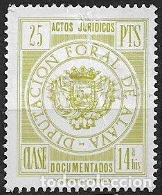 Sellos: Fiscales Diputaci&oacute;n Foral de &Aacute;lava, 1977, Alemany n&ordm; 147 (o)