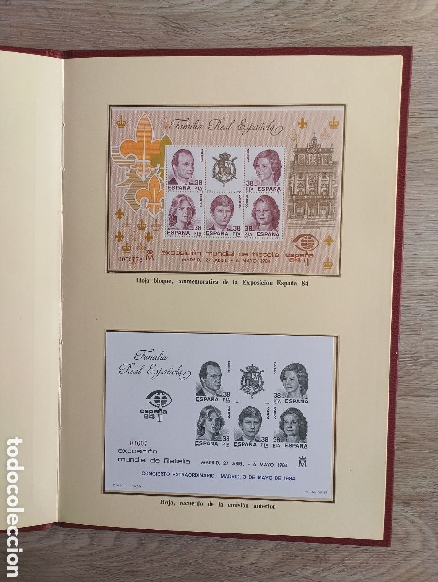Timbres: PRUEBAS DE LUJO ESPA&Ntilde;A 1984 LIBRO OFICIAL CONCIERTO EXTRAORDINARIO EXPOSICI&Oacute;N MUNDIAL ESPA&Ntilde;A 84