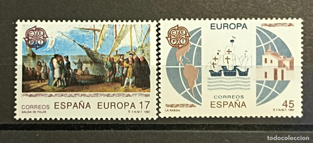Sellos: 1992 EDIFIL 3196/97** NUEVOS SIN CHARNELA. EUROPA (222-6)