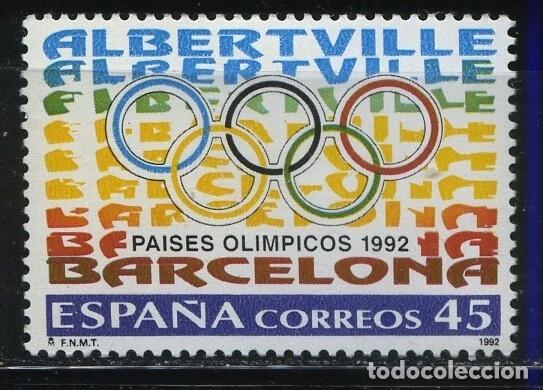 Sellos: 1992 EDIFIL 3211** NUEVO SIN CHARNELA. PAISES OLIMPICOS 92 (222-6)