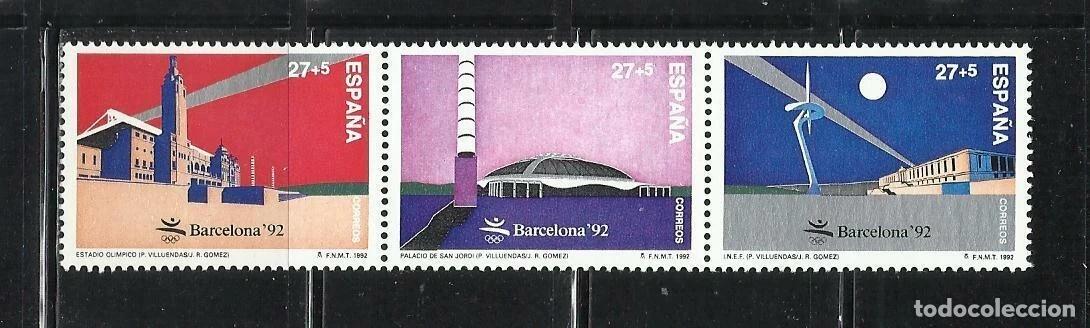 Sellos: 1992 EDIFIL 3215/18** NUEVOS SIN CHARNELA. JJOO BARCELONA (222-6)