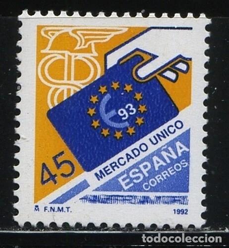 Sellos: 1992 EDIFIL 3226** NUEVO SIN CHARNELA. MERCADO UNICO EUROPEO (222-6)