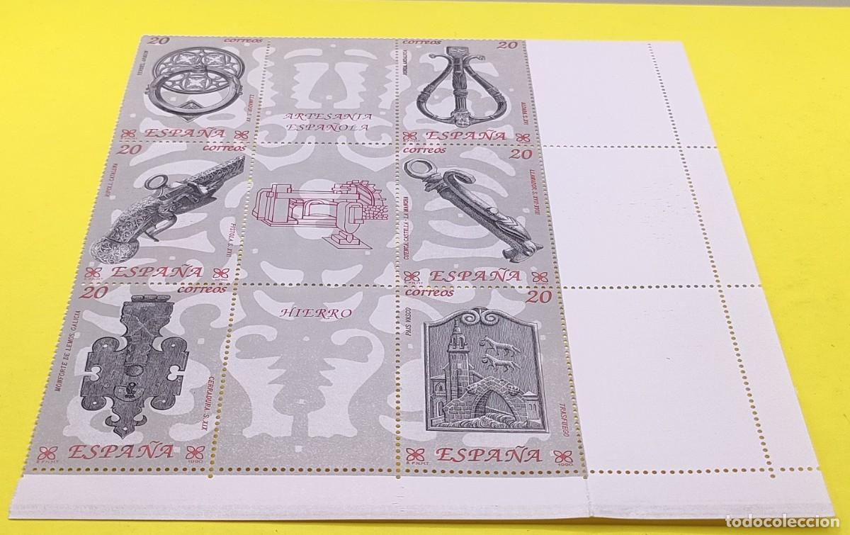Sellos: Espa&ntilde;a 1990. Edifil 3061, 3062, 3063, 3064, 3065, 3066. Artesan&iacute;a espa&ntilde;ola. Nuevos. Serie completa