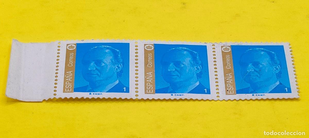 Sellos: Espa&ntilde;a 1994. Edifil 3305. D. Juan Carlos I. Fotograf&iacute;a de Jorge Mart&iacute;n Burguillo. Nuevos. Bloque d 3
