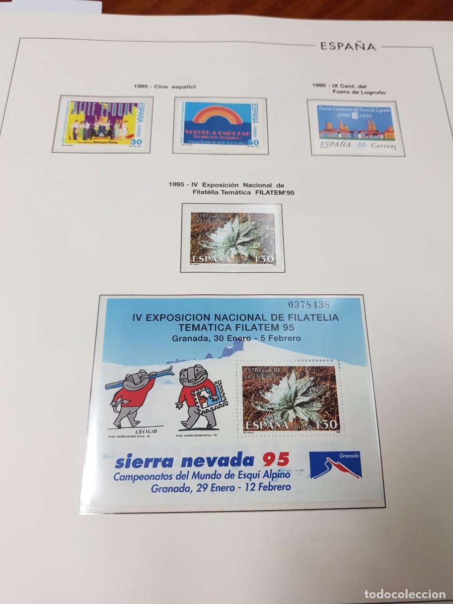 Sellos: EDIFIL 1995-SELLOS MONTADOS EN HOJAS-NUEVOS