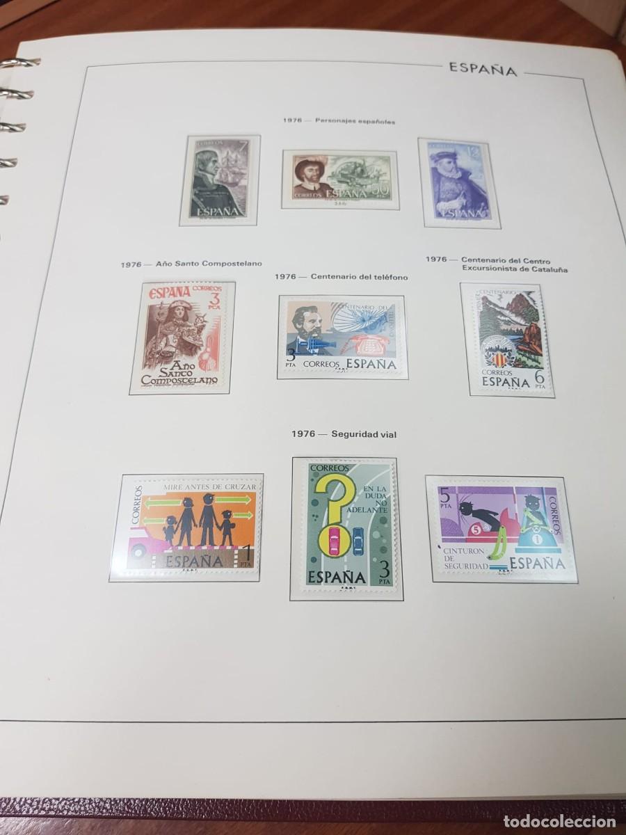 Sellos: EDIFIL 1976-SELLOS MONTADOS EN HOJAS EDIFIL-NUEVOS