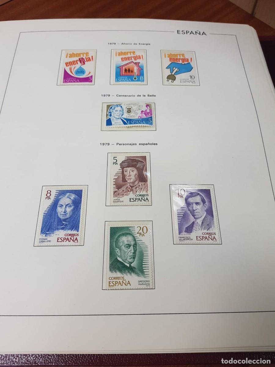 Sellos: EDIFIL 1979-SELLOS MONTADOS EN HOJAS EDIFIL-NUEVOS