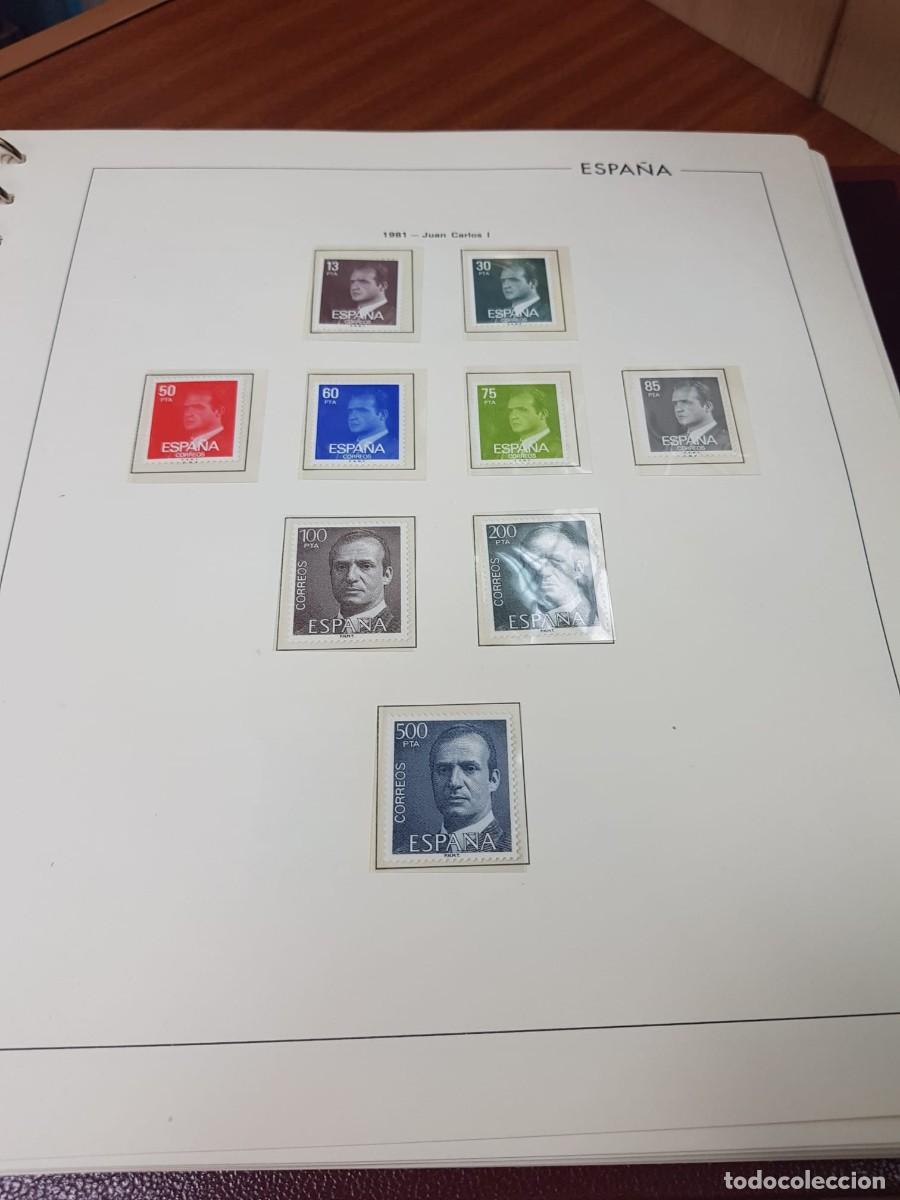Sellos: EDIFIL 1981-SELLOS MONTADOS EN HOJAS EDIFIL-NUEVOS