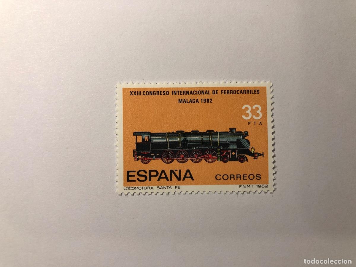 Sellos: Sello postal de Espa&ntilde;a del 1982, valor facial 33 PTA. Congreso Internacional... Edifil 2672. Nuevo