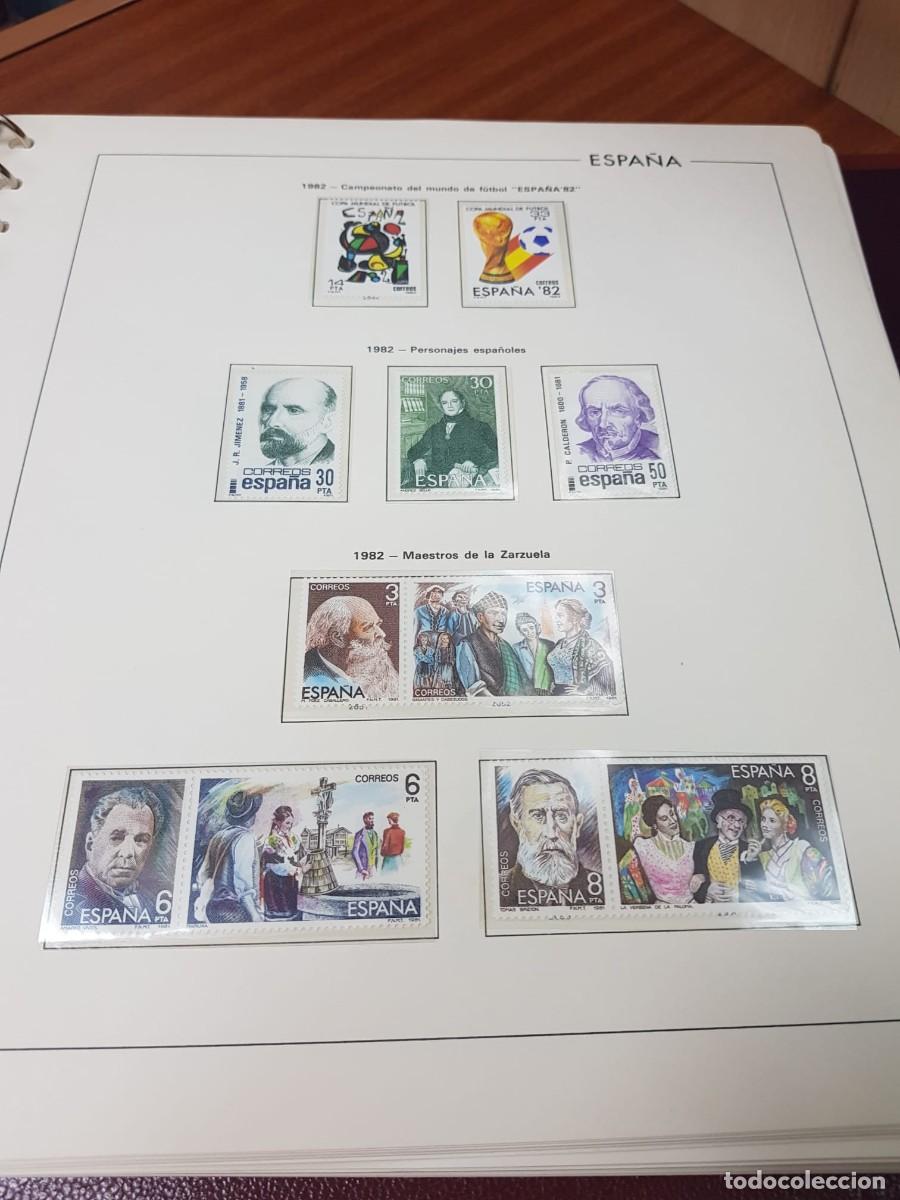 Sellos: EDIFIL 1982-SELLOS MONTADOS EN HOJAS EDIFIL-NUEVOS