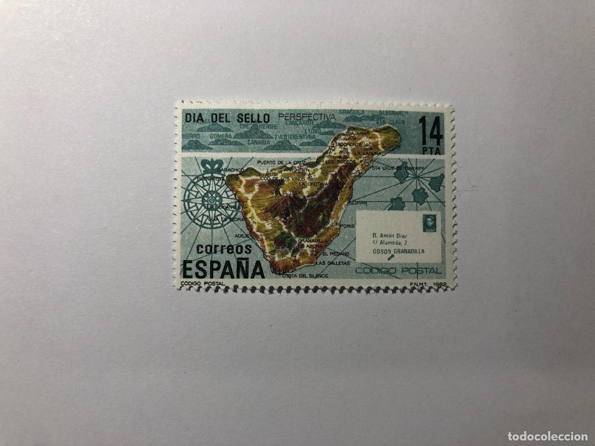 Sellos: Sello postal Correos de Espa&ntilde;a, 1982. Valor facial 14 PTA. C&oacute;digo Postal... Edifil 2668. Nuevo