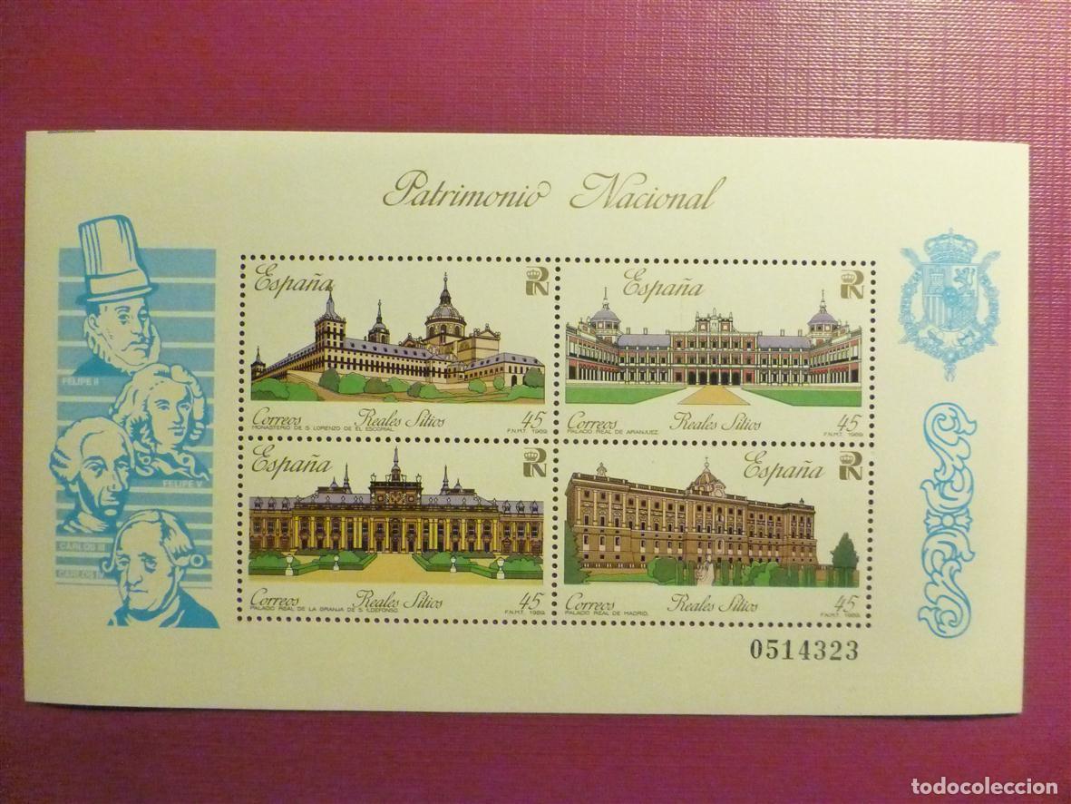 Francobolli: SELLO Hojita Patrimonio Artistico - EDIFIL SH3046 3046-A,B,C,D - 45 pts. A&ntilde;o 1989, Reales sitios