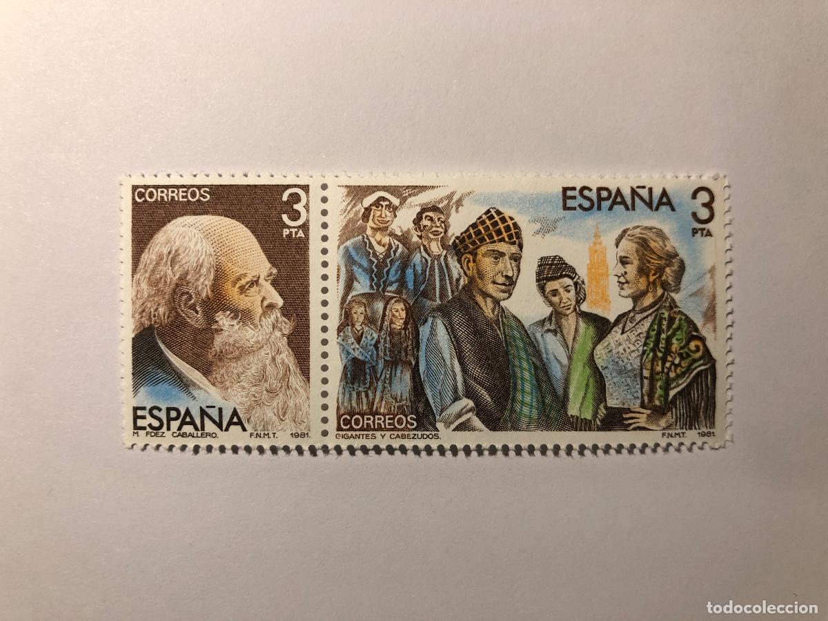Sellos: Sello postal Correos Espa&ntilde;a, 1981. Valor facial 3 PTA. Maestros de la Zarzuela. Edifil 2652. Nuevo
