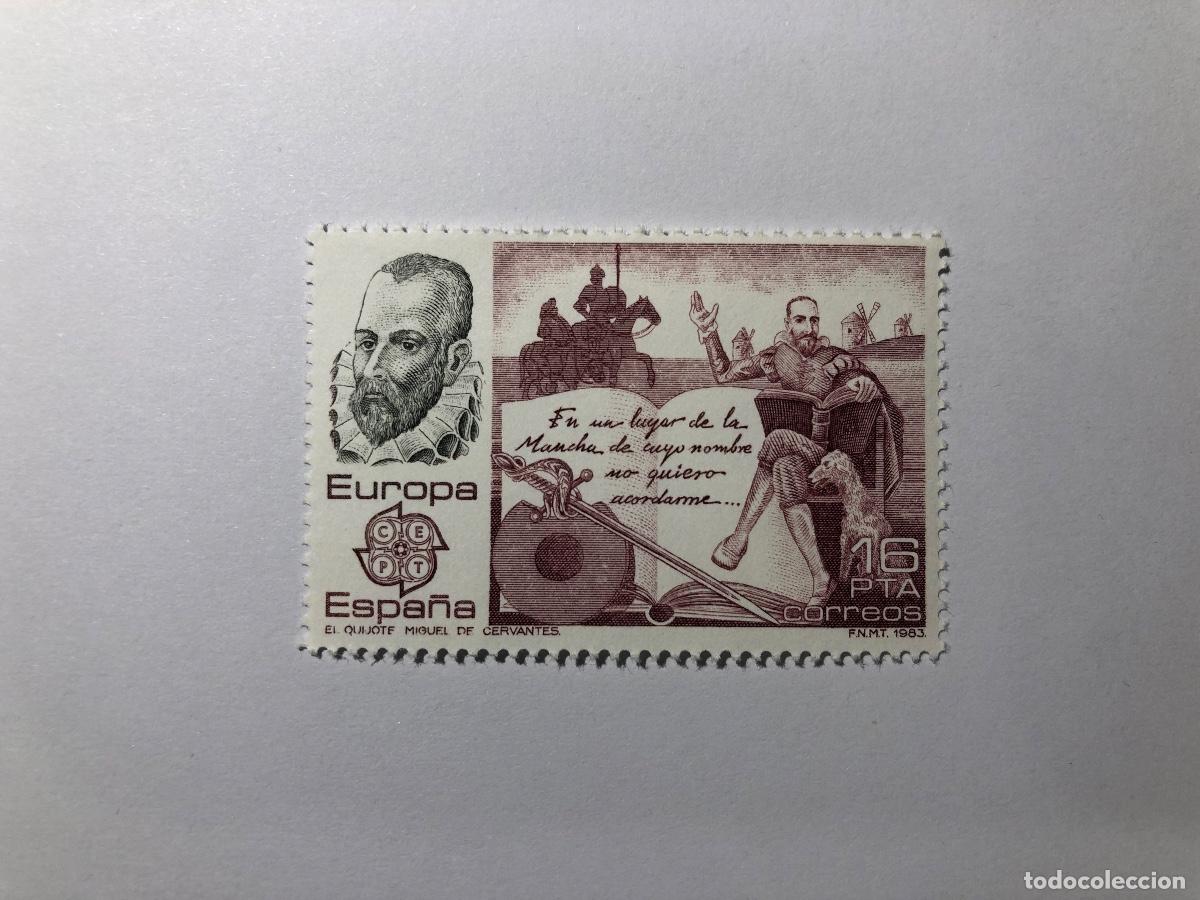 Sellos: Sello postal Correos Espa&ntilde;a, 1983. Valor facial 16 PTA. Edifil 2703/2704 (serie de 2 valores) Nuevo