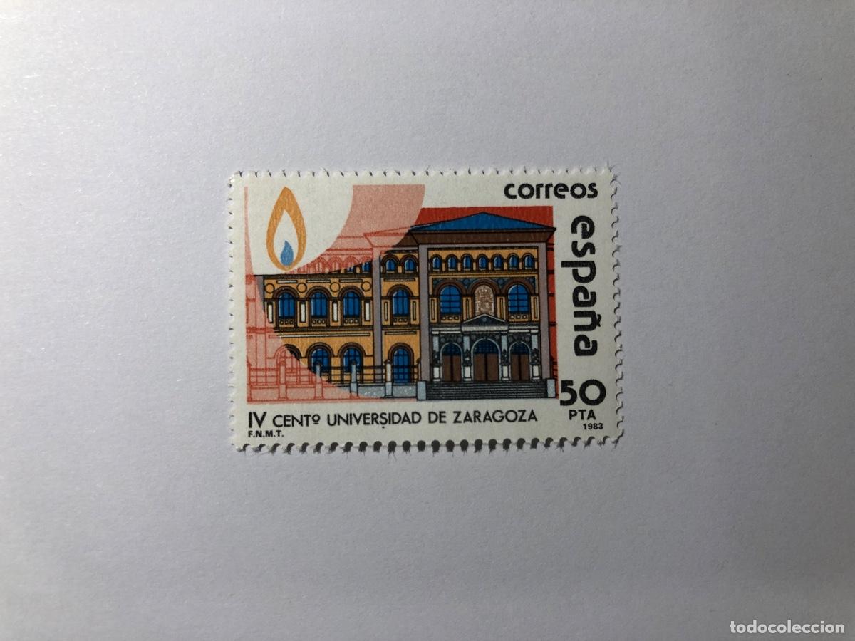 Sellos: Sello postal Correos Espa&ntilde;a de 1983. Valor facial 50 PTA. Edifil 2717. IV Centenario de la Un. Nuevo