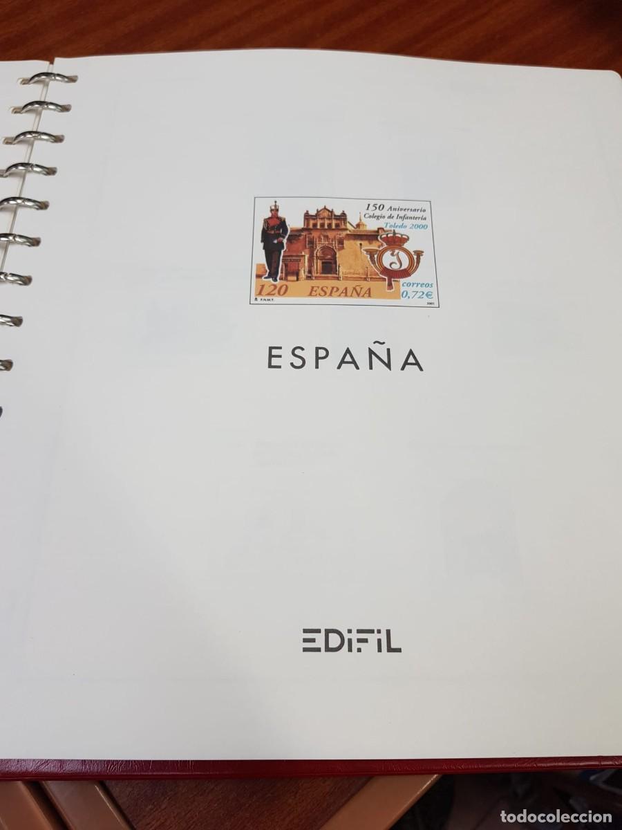 Sellos: EDIFIL 2001-SELLOS MONTADOS EN HOJAS-NUEVOS
