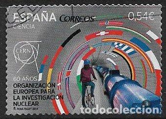 Sellos: 2014 Ciencia CERN, EDIFIL n&ordm; 4849 (o)