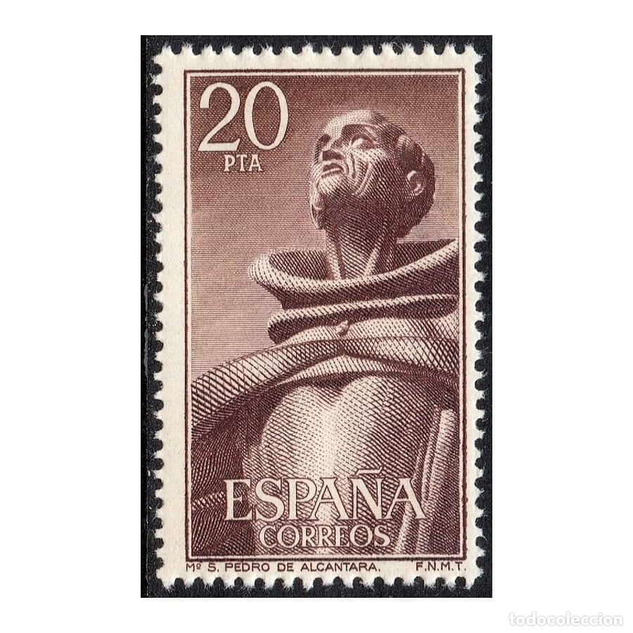 Sellos: Espa&ntilde;a 1976 [SLL] Monasterios y Abad&iacute;as. San Pedro de Alc&aacute;ntara. 20 PTS (MNH)