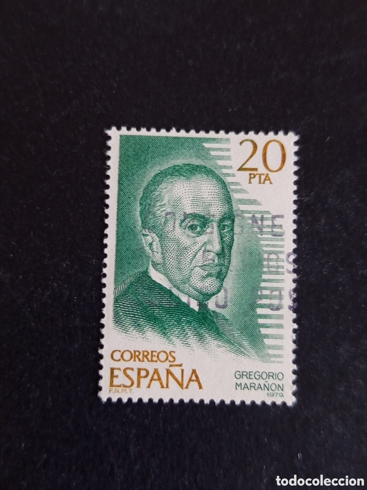 Sellos: Espa&ntilde;a, 1979. Gregorio Mara&ntilde;&oacute;n, m&eacute;dico. Edifil 2515. Pedido m&iacute;nimo 3 &euro;. Ver fotos.