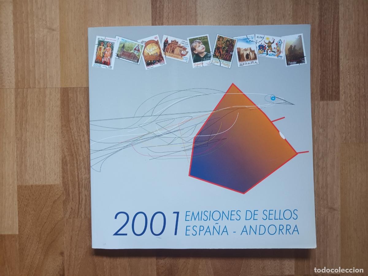 Sellos: EMISIONES DE SELLOS 2001 ESPA&Ntilde;A ANDORRA