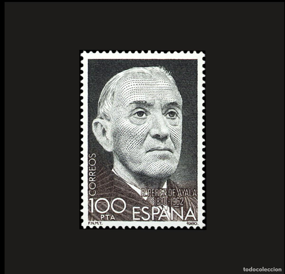 Sellos: Espa&ntilde;a 1980 | Ram&oacute;n P&eacute;rez de Ayala | Ed 2578 - Yv 2224 - Mi 2470 MNH **