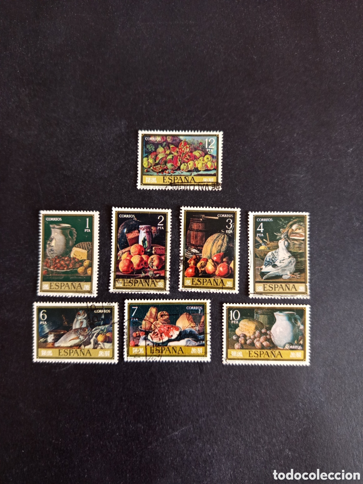 Sellos: Espa&ntilde;a, 1976. D&iacute;a del Sello. Luis Men&eacute;ndez. Edifil 2360/7. Pedido m&iacute;nimo 3 &euro;. Ver fotos.