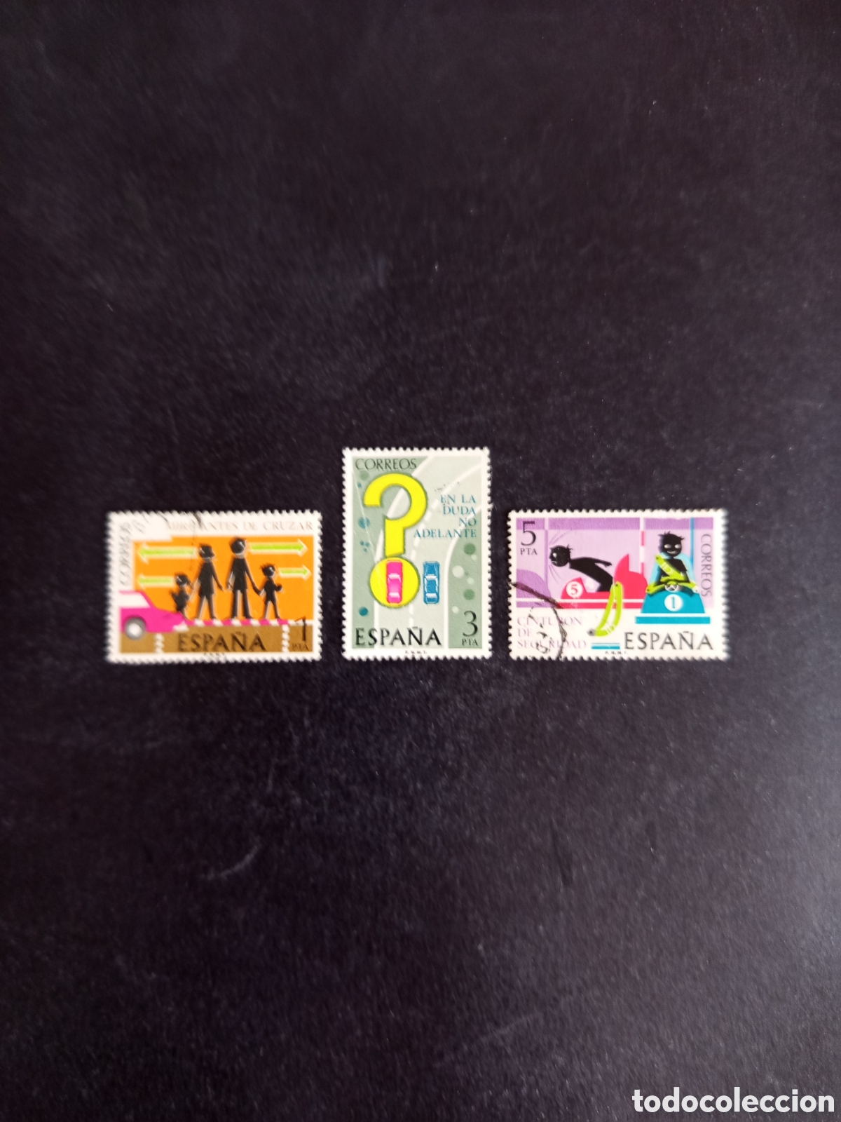 Sellos: Espa&ntilde;a, 1976. Seguridad Vial. Edifil 2312/4. Pedido m&iacute;nimo 3 &euro;. Ver fotos.